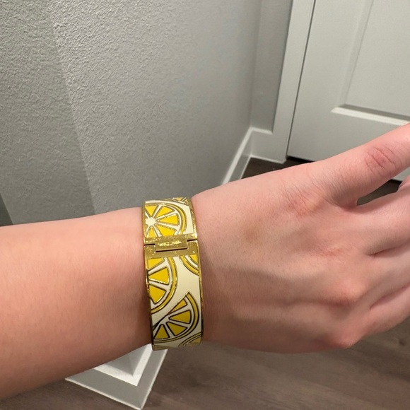 Kate Spade Lemon Enamel Bangle - Picture 5 of 5